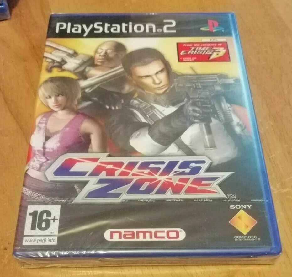 Crisis Zone Ps2 Game U.K. Pal New Sealed Playstation 2 eBay