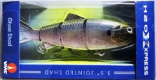 H20 Xpress 3.5" Jointed Ghost Shad Fishing Lure