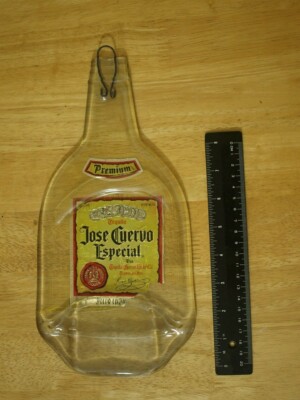 Jose Cuervo Especial melted flattened Decorative Wall Bottle