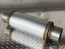 Magnaflow 14163 Stainless Steel Round Straight-through Universal Muffler New Magnaflow 14163 Stainless Steel Round Straight-through Universal Muffler New