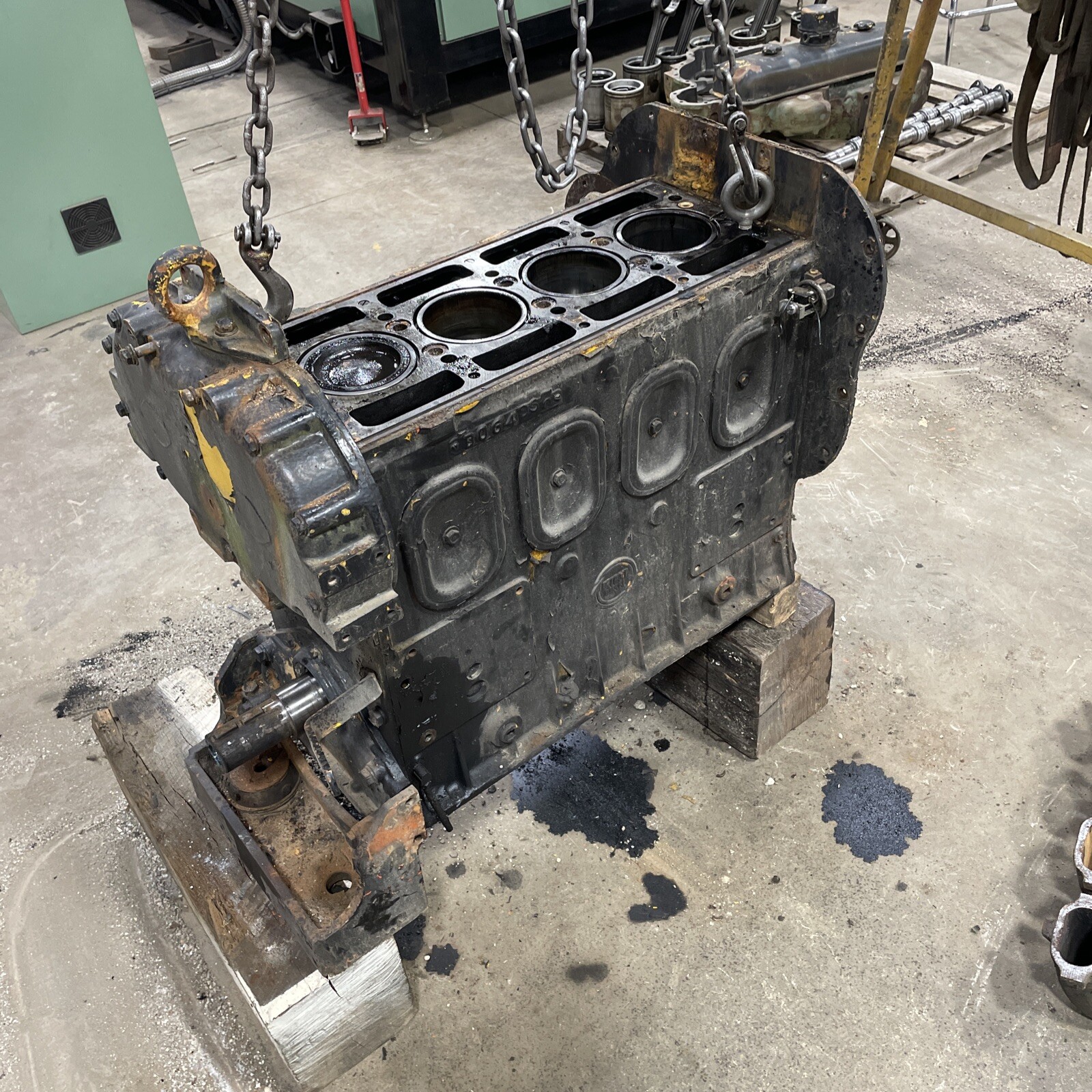 471 Detroit diesel 5111433 engine block crankshaft camshaft rods pistons Wilship eBay