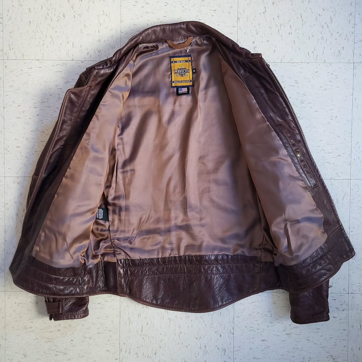 ジャケット・アウター 80s schott A-2 real leather bomber jkt A-2 Flight Jacket