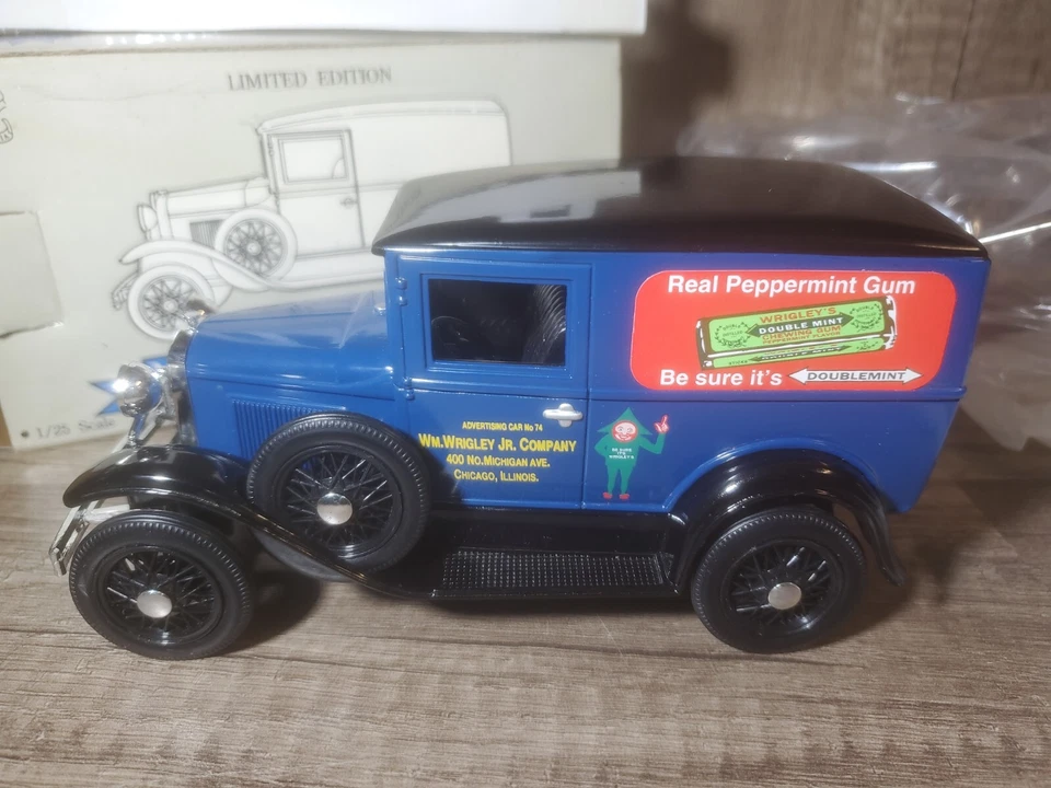 Liberty Classics Model A Ford Wm.Wrigley Jr Co. Doublemint Gum Die-Cast Bank - Image 2 of 4