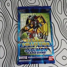 Digimon Card Game Classic Collection EX01 12 Card Booster Pack - English Version
