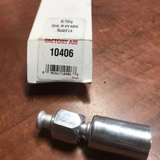 New Genuine Parts Four Seasons 10406 Straight Female Flare A/C Fitting