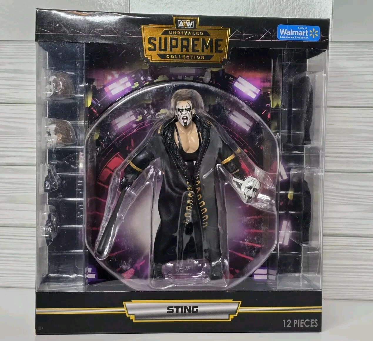 Walmart Exclusive AEW Unrivaled Supreme Collection STING MIB AF