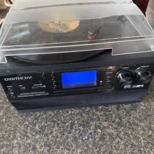 DIGITNOW Vinyl Record Player Turntable, CD, Cassette, Radio M503