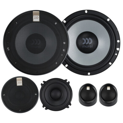 Morel Maximo Ultra 603A MKII ACTIVE 6-1/2'' 3-Way Component Speaker System NEW