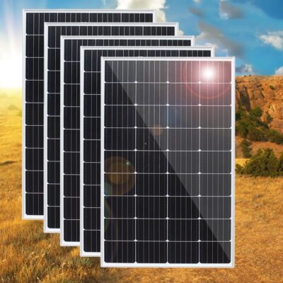 NEW 1000W Solar Panel Monoc for Rooftop Residential Commercial House 5×200W US