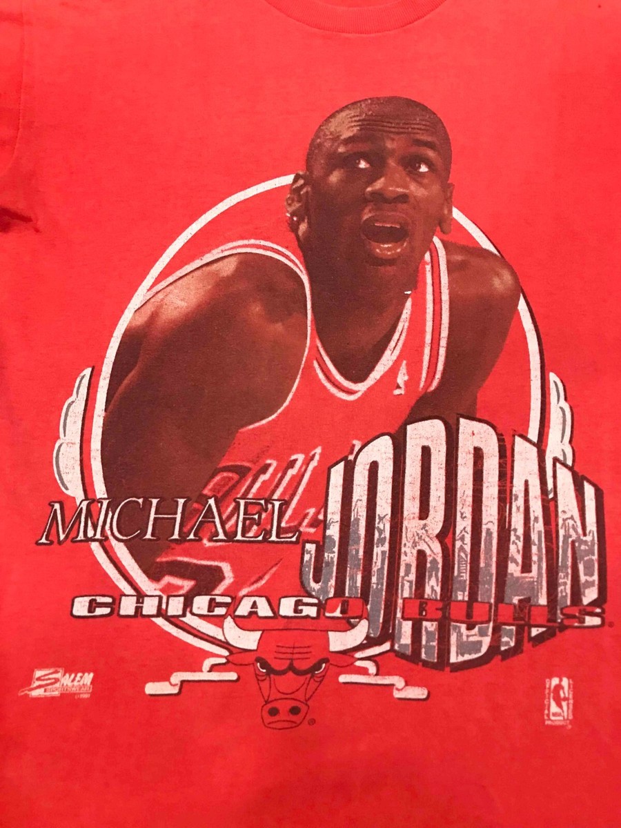ファングッズ SALEM bulls vintage Michael Jordan Vintage Chicago Bulls Michael Jordan Salem Shirt Size Youth