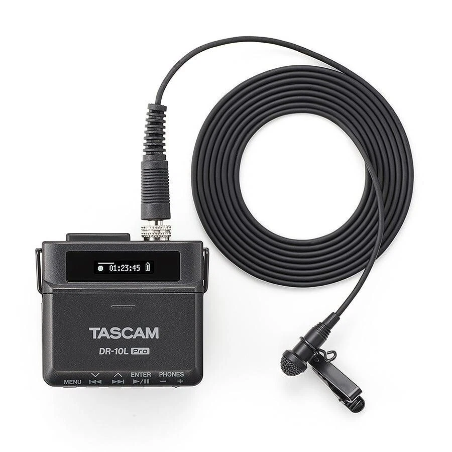 Tascam DR-10L Pro Pin Microphone Field Recorder 32-bit float Recording - Image 4 of 4