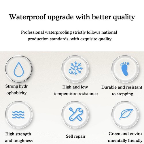 All Weather Roofing Compound Bitumen Waterproof Flat Paint Coating Roof GX  E2X3 - Bild 11 von 14