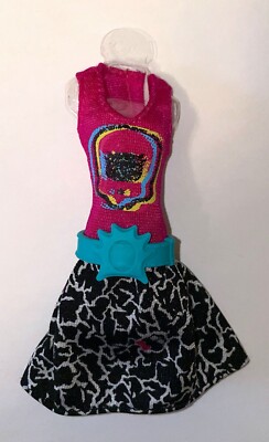Monster High Iris Clops I Heart Fashion Doll Outfit Dress Top Skirt Belt NEW TRU | eBay