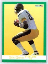 1991 Fleer #159 Eric Green