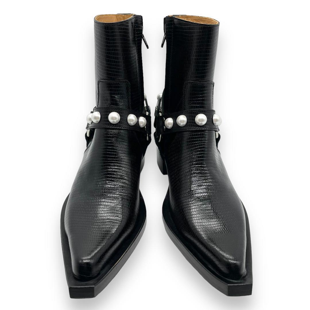 靴 JOHNLAWRENCESULLIVAN Pointed Toe Boots JOHN LAWRENCE SULLIVAN POINTED TOE BOOTS
