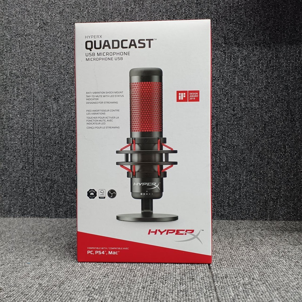 HYPER X QUAD CAST USB Condenser Microphone From Japan | eBay