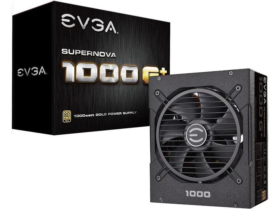 EVGA SuperNOVA 1000 G+ 120-GP-1000-X6 80 Plus Gold 1000W Fully Modular FDB Fan - Image 2 of 4