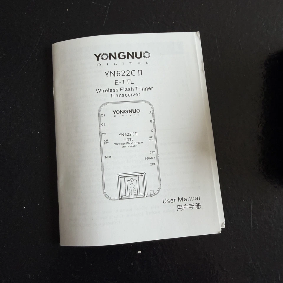 Yongnuo YN-622C E-TTL Wireless Flash Trigger Transceiver for Canon W/ YN622C-TX - Image 4 of 4