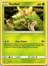 Scyther Common SM - Lost Thunder 3/214 NM Normal