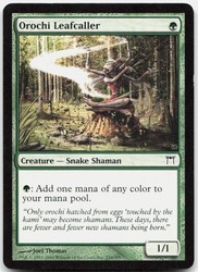 Orochi Leafcaller 234/306 Champions of Kamigawa