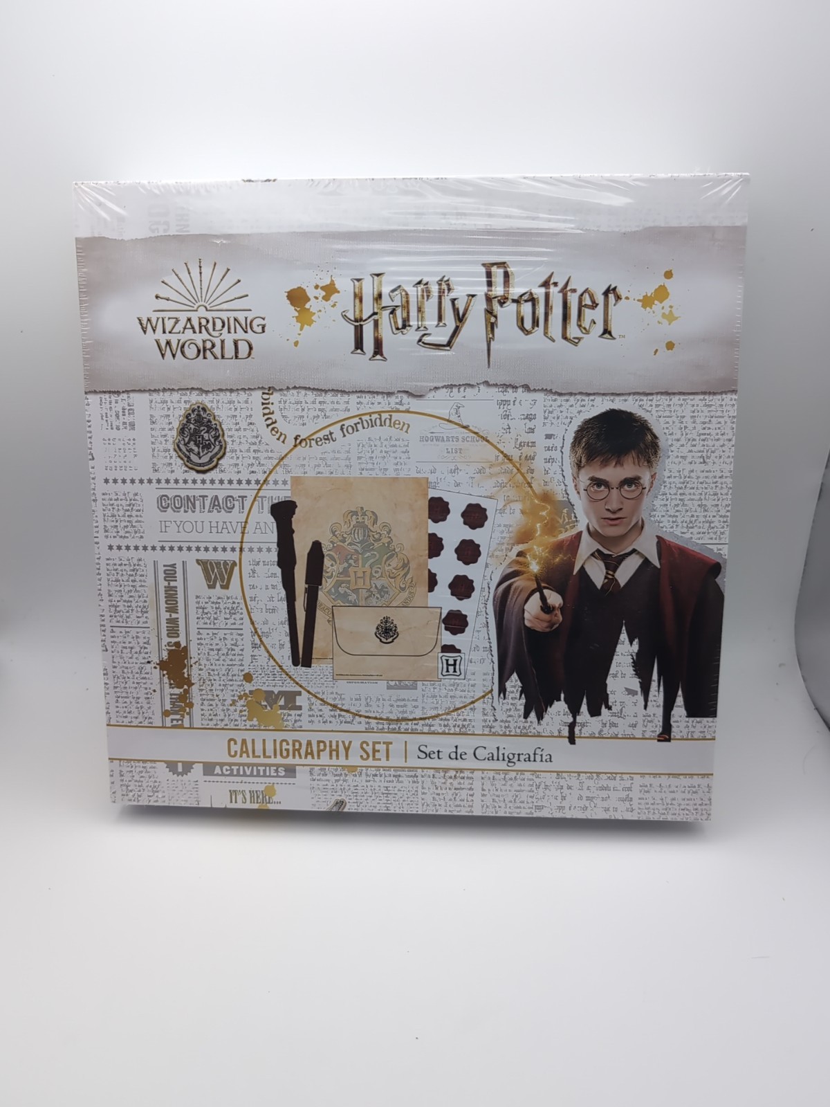 Harry Potter Calligraphy Writing Set with Hogwarts Stamp Gift for Adults & Kids