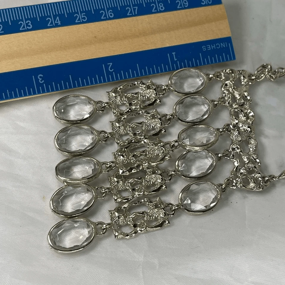 Colar de cristal estilo lustre vintage - Imagem 4 de 4