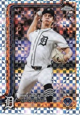 2025 Topps Chrome - Jackson Jobe #249 X-Fractor (RC)