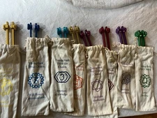 Chakra Tuning Fork Set w/ Bags – Pick One or Buy All – Healing Meditation Energy