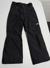 The North Face Dryvent EZ Grow Snow Pants Boys Youth Size L M 10/12 Black