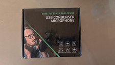 USB Condenser Microphone - Sensitive Pickup Pure Sound
