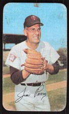 1971 TOPPS SUPER JIM PERRY 24 GOOD BASEBALL MINNESOTA TWINS