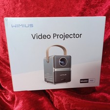 Portable Wimius P61 WiFi Full HD 1080p HDMI MiraCast Bluetooth BT 5.2 Projector