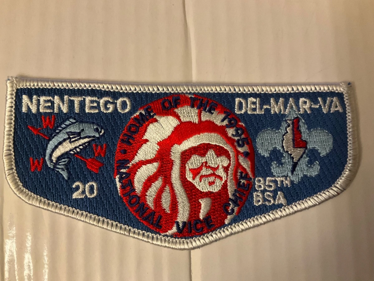 Patch De Poche Ordre De La Flèche Perlé - Fait Main - Boy Scouts BSA