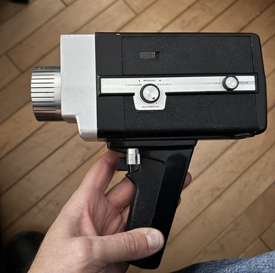 Vintage Sears Easi-Load Reflex Super 8 MM C-162 Camera - Thru Lens Focus 