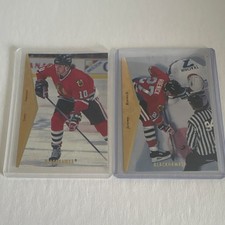 Upper Deck SP NHL 1995 Blackhawks Amonte Roenick Cards #36 #2 Lot (2)