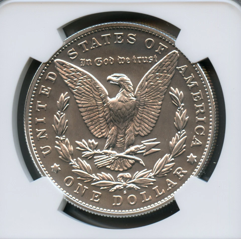 2021 S Morgan Silver Dollar NGC MS 69 - Image 4 of 4