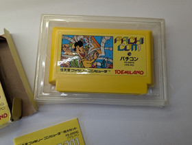 Pachicom Pachi Com Famicom NES Japan import box manual CIB+ Tested, Working!