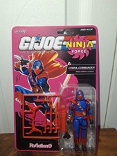 Super7 GI Joe Cobra Commander Ninja Force Target Exclusive ReAction