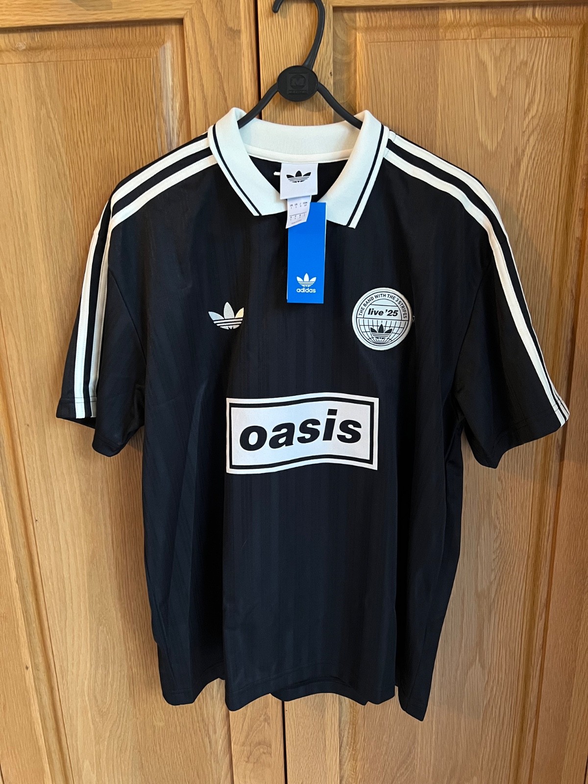Adidas Oasis 2025 Tour Jaquard Jersey - New With Tags | Free Next Day Delivery