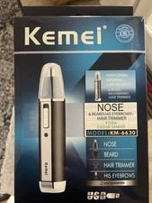 Kemei KM-6630 Nose, Beard, Hair, Eyebrow Trimmer USB Charging