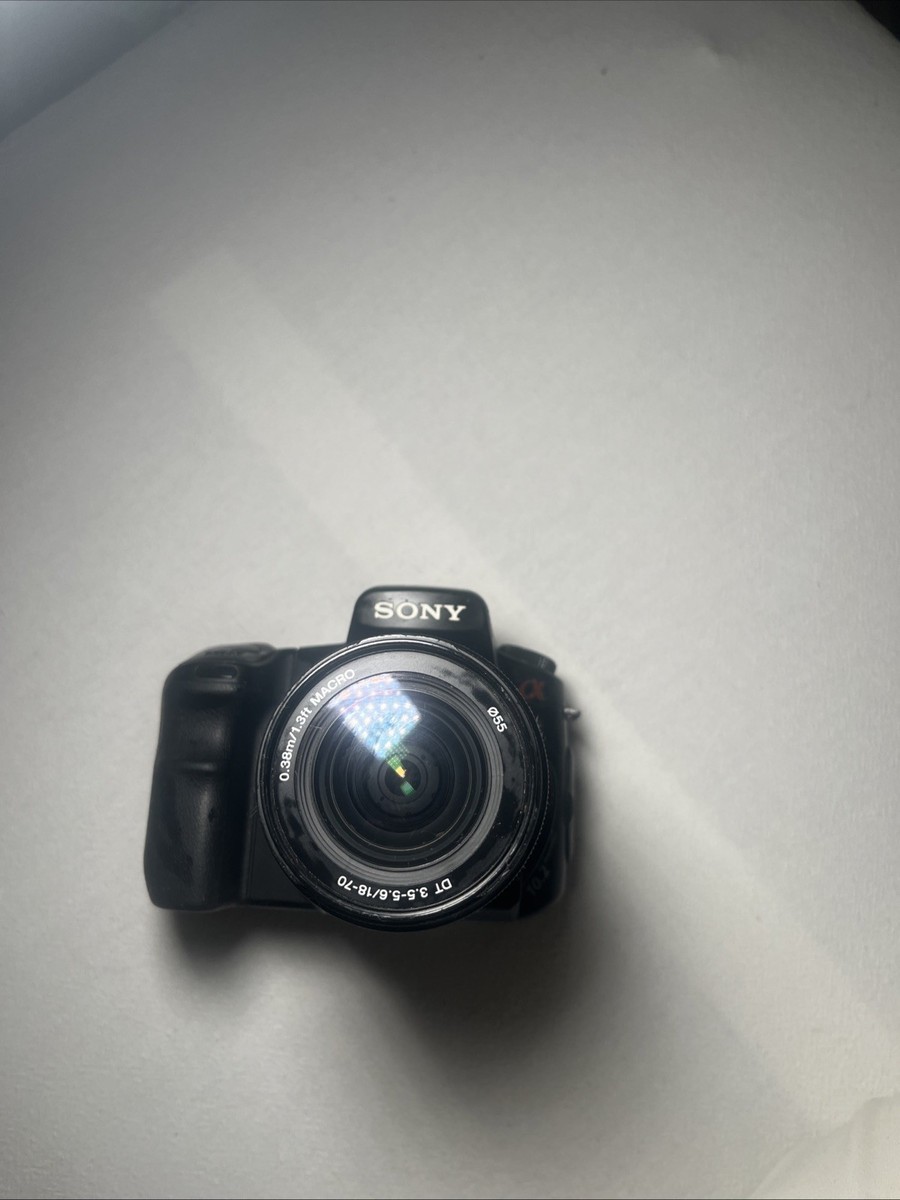 Sony Alpha DSLR-A200 10.2MP Digital SLR Camera - Black (Body Only