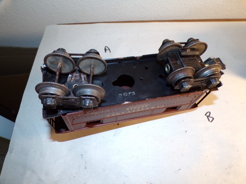 Vintage Lionel O Gauge Prewar 2672 Caboose Car Nice Condition - Picture 3 of 3