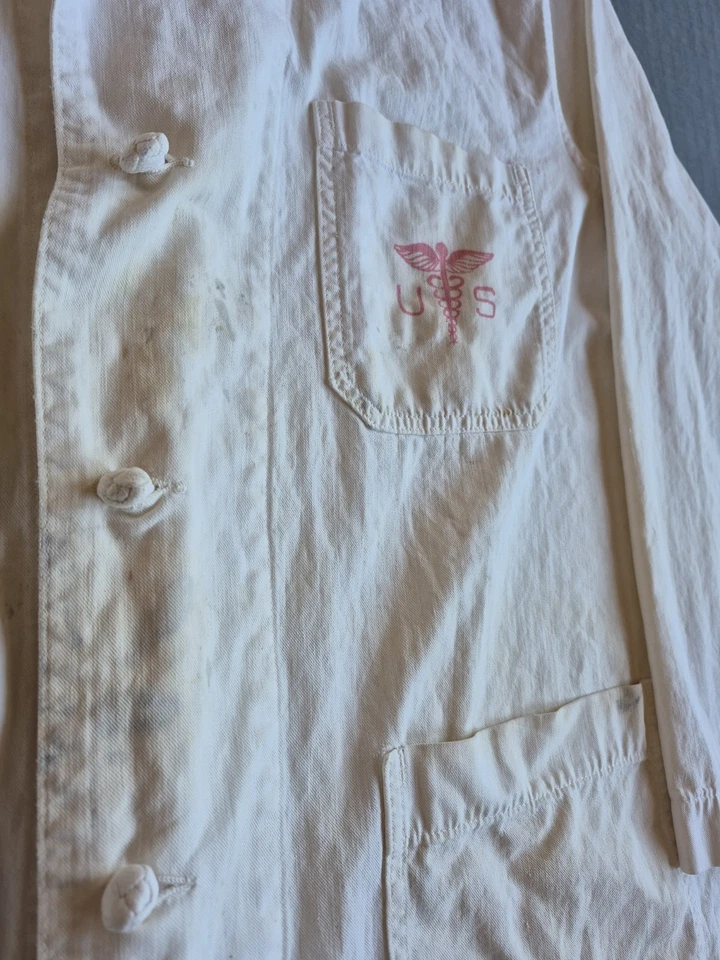 Bata de artista vintage talla grande Foto 2 de 4