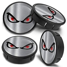 4 x 60mm ABS Car Alloy Wheel Centre Universal Rims Hub Center Caps Auto Tuning