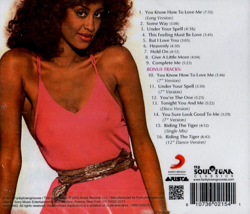 Phyllis Hyman – You Know How To Love Me (Expanded CD FTG-410) Neu & OVP 2015 - Bild 2 von 2