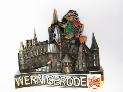 Wernigerode Metall Magnet Germany Souvenir Deutschland ,Neu