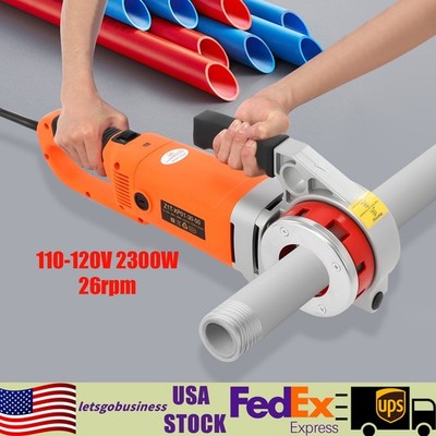 1/2''-2'' Electric Pipe Threader w/ 6 Dies -Efficient Pipe Threading Machine 2300W