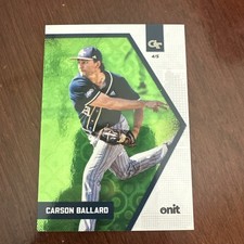 2026 Onit Georgia Tech Baseball GREEN /5 - Carson Ballard