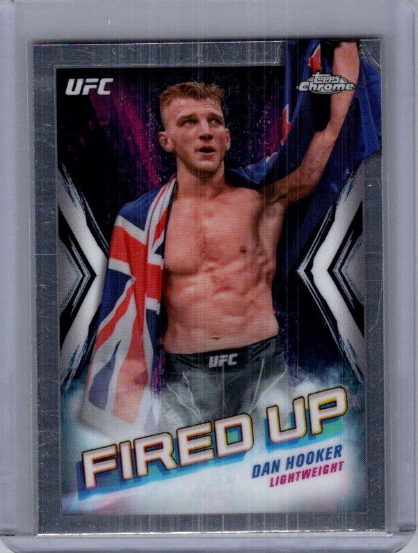 2024 Topps Chrome UFC #FDP-19 Dan Hooker Fired Up