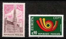 Timbre / Stamp  FRANCE  1973  Y&T  N° 1752 et 1753 NEUF ** sans charnière (MNH)